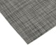 thumbnail image 3 of Juego de manteles individuales REGALWOVEN de 6 manteles tejidos para decoración de mesa de cocina, lavables, manteles de mesa interiores, manteles limpiables en negro y gris de 18x12 pulgadas, 3 of 6