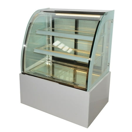 - Refrigerated Cake Display Cabinet Commercial 220V Bakery Pie Cooler Display Case (Item#210082