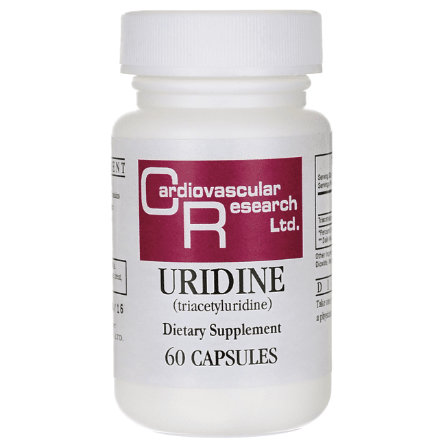 Cardiovascular Research Uridine 25 mg 60 Caps.
