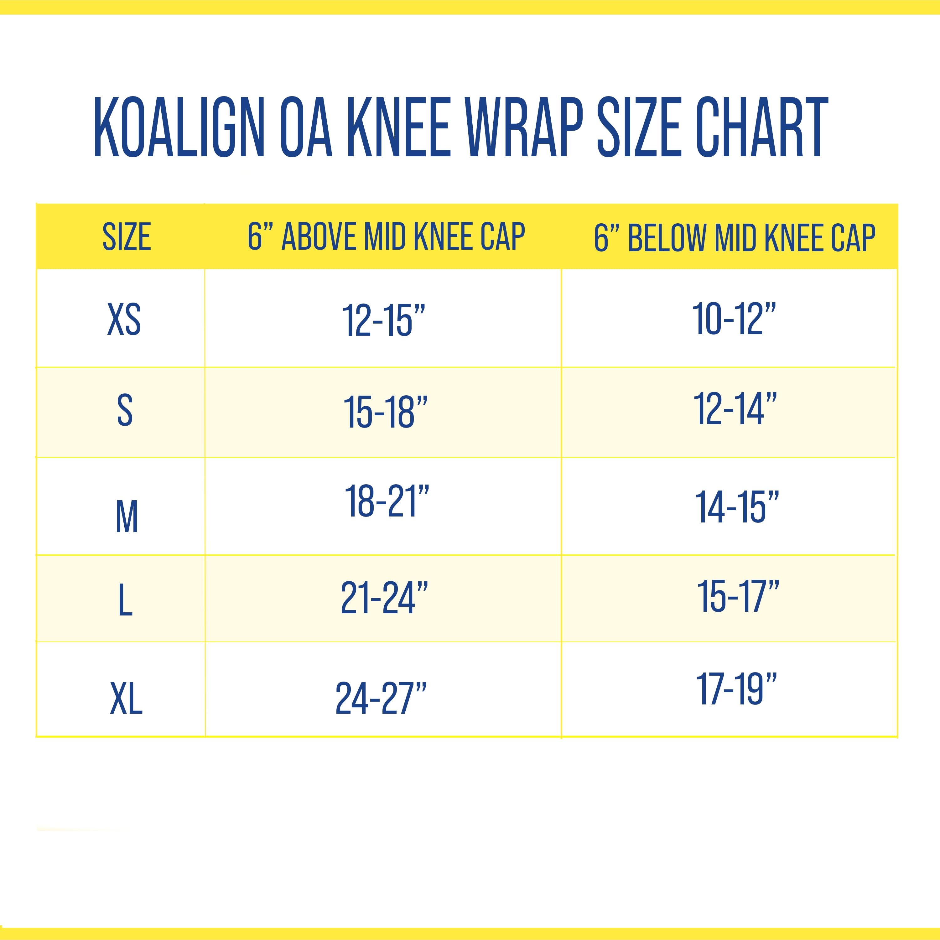 KOAlign Osteoarthritis Soft Knee Brace L1832/L1833 - Advanced Support for Arthritis Relief