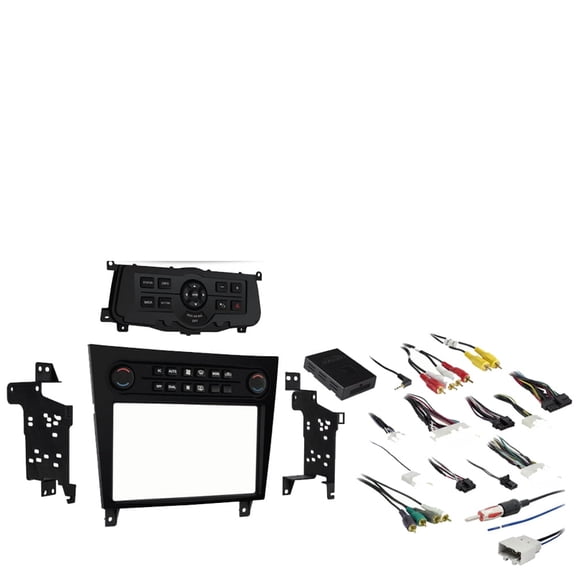 Fits Infiniti G37 2008-2013 Metra Single or Double DIN Dash Kit with Harmony Radio Harness