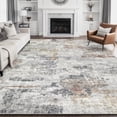 thumbnail image 1 of Living Room Area Rugs - x Abstract Large Soft Indoor Washable Rug Neutral Modern Low Pile Carpet for Bedroom Dining Room Farmhouse Home Office -, 1 of 9