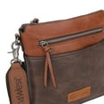 thumbnail image 7 of Montana West Crossbody Bag for Women Multi Pocket Cross Body Bag Purses with Guitar Strap, Coffee, 7 of 7