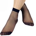 thumbnail image 2 of Besufy Women Socks,10 Pairs Casual Thin Sock Breathable Transparent Short Stockings, 2 of 7