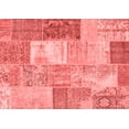 thumbnail image 1 of Ahgly Company Indoor Rectangle Patchwork Red Transitional Area Rugs, 8' x 10', 1 of 4