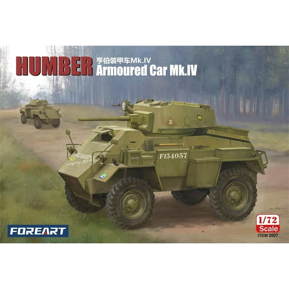 Fore Art 2007 1/72 Scale Humber Armoured Car Mk.IV  Model Kit