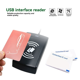 thumbnail image 5 of Lector de Tarjetas RFID USB Lector de Tarjetas IC Lector de Tarjetas NFC USB HID Lector de Tarjetas Inteligentes Soporte Ventana Linux, 5 of 5