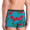 thumbnail image 4 of Kdxio Men's Boxer Briefs with Cherry Print - Comfortable and Breathable Underwear for Everyday Wear, 4 of 7