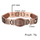 thumbnail image 2 of Pulsera De Terapia De Cobre Puro Magnético De Neodimio Para Hombre, 2 of 4