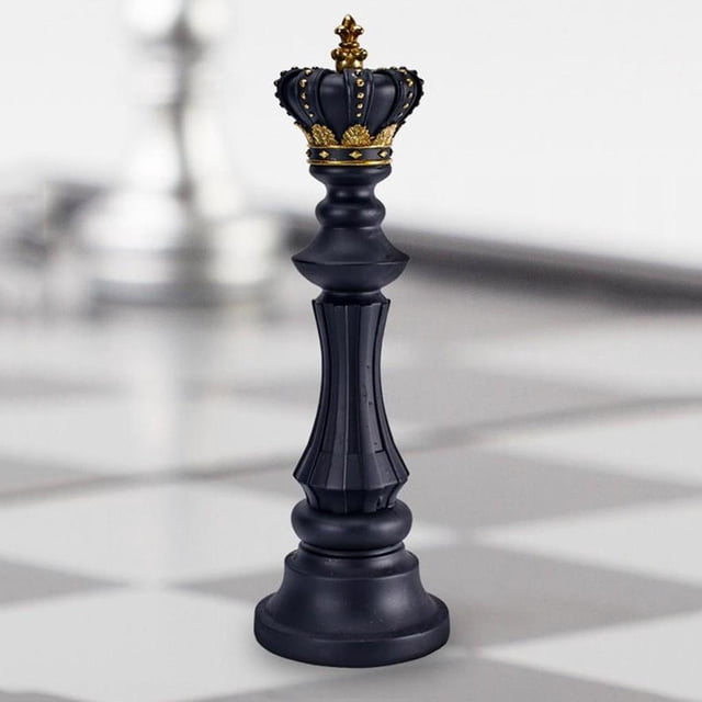 Elodie Pièces d'Échecs Figurines de Jeu King 13x13x40.5cm