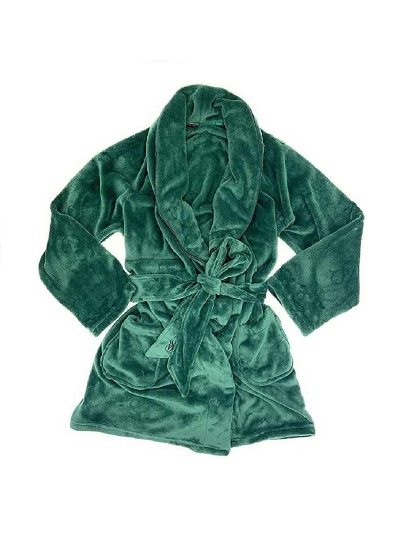 Victoria's Secret Short Cozy Robe Color Emerald Green Size XL/XXL NWT -  Walmart.com