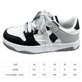 thumbnail image 3 of Zapatos deportivos informales, Zapatos de deporte con plataforma que combinan con todo, suela gruesa, cómodas para mujer Ndcxsfigh Tenis De Mujer Tenis De Hombre, 3 of 6