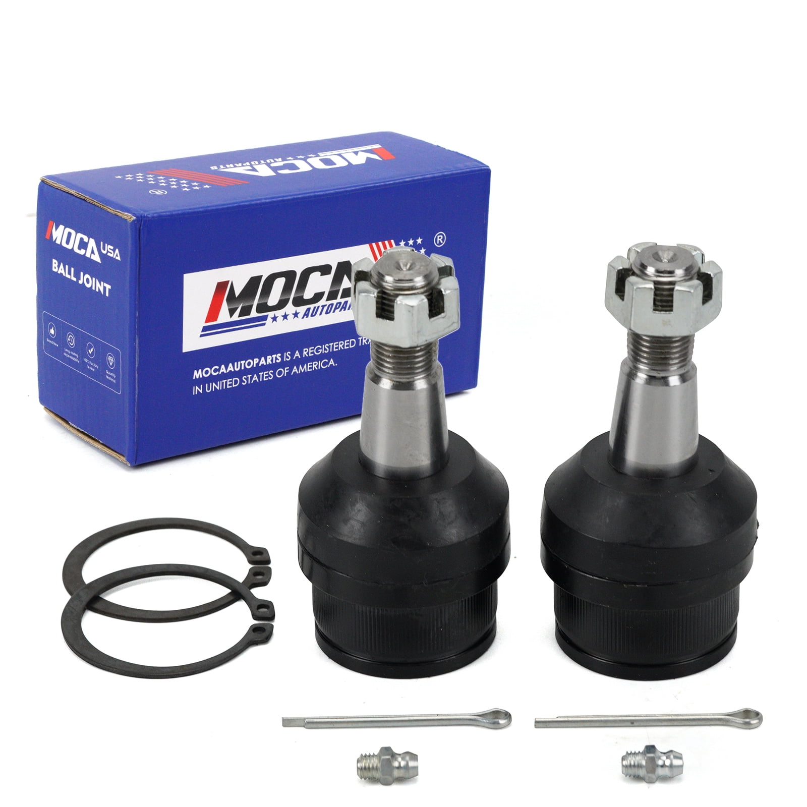 MOCA AUTOPARTS 4x Front Upper & Lower Ball Joints Fit for 1998-2011 Ford Ranger & 1998-2007 Mazda B3000 & 2001-2010 Mazda B2300