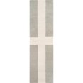 thumbnail image 1 of Momeni DELMADEL-7GRY2380 Novogratz Delmar Collection Chevalier Area Rug, 2 ft. 3 in. x 8 ft. Runner, Grey, 1 of 1