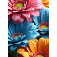 thumbnail image 4 of Colorful Flower Backdrop Banner for Spring Wedding Floral Photography Props Party Supplies Birthday Decorations Background Events, 4 of 4