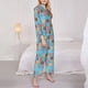 thumbnail image 3 of Balery Cute Donut Conjunto de Pijama con Estampado para Mujer, Conjunto de Dos Piezas con Manga Larga, Ropa de Dormir Suave con Bolsillos, Pijamas Cómodos-Large, 3 of 7