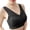 Black, variant on Lace Bralette for Women Spaghetti Strap Tank Top Workout Bras Lace Modesty Panel Lace Wireless Bra Racerback Crop Top Lace Bralette Cami Lightweight Bralette No Underwire Bra Gray