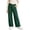 Green, variant on Girls Polka Dot Straight Leg Pants Elastic Waist Casual Trousers Red 14-15 Years