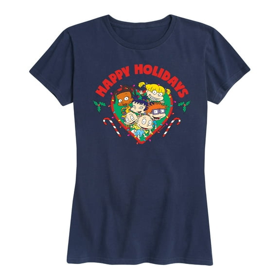 Rugrats - Happy Holidays - Women's Short Sleeve Graphic T-Shirt