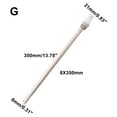 thumbnail image 6 of Stainless Steel Thermowell 1/2\"Npt Threads For Temperature Sensors 350Mm Smile Home, 6 of 8