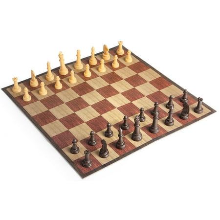 Travel Chess Set Game Compact Folding Board For Portable (Best Games To Play With Girlfriend)
