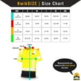 thumbnail image 6 of KwikSafety (Charlotte, NC) MECHANIC Short Sleeve Safety Shirt (w/POCKET & Black Trim) Class 2 ANSI OSHA Custom High Visibility Reflective Tape Construction Security Hi Viz Clothing Men | Yellow XL, 6 of 7