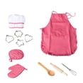 thumbnail image 2 of Neinkie Cooking Toy Set Stimulate Imagination Intellectual Development Kitchen Toy Dress Up Role Play Baking Toy Set for Kids, 2 of 8