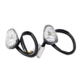 thumbnail image 1 of Motorbike Flush Mount Amber Turn Signals Lights For Yamaha YZF R1 2002-2008 / YZF-R6 2003-2014 / R6S 2006-2009, 1 of 7