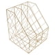 thumbnail image 3 of Estante de almacenamiento de tres niveles para archivos de oficina con marco de clasificación de escritorio de hierro, 3 of 7
