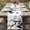 White Black, variant on Table Runner - 36 Inch Long, Chinese Kitchen Dining Table Runner Dresser Scarves, Black White Tree Flowers Traditional Ink Painting Farmhouse Decor for Coffee Tables Wedding Party Banquet