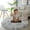 Gray, variant on SHIPKEY Fluffy Soft Round Rugs, Indoor Area Rugs, Shaggy Anti-Skid Carpet for Bedroom Living Room, Round Area Rugs Perfect for Boys & Girls (Grey, 3.3x3.3 Feet/100x100cm)