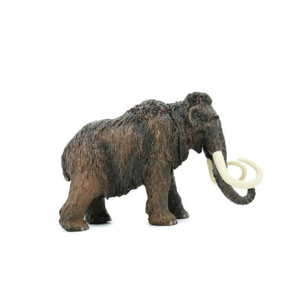 Wooly Mammoth, Prehistoric Mammal, Museum Quality, Hand Painted, Realistic Toy Figure, Model, Replica, Kids, Educational, Gift, 7" CH312 BB130