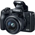 thumbnail image 4 of Canon EOS M50 Appareil Photo Numérique Sans Miroir + Objectif 15-45mm (Noir) (Modèle Intl) + Extr, 4 of 6