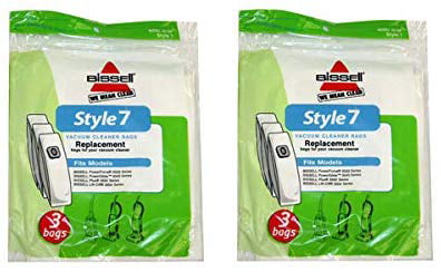 Replacement Bissell Style 7 Bags 6 Pack 