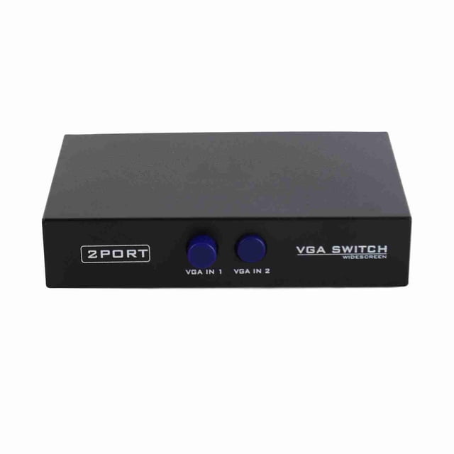 Switch VGA de 2 Puertos, admitir comparto versáLes