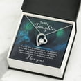 thumbnail image 3 of To My Daughter One of the Greatest Joys of a Parent Forever Necklace w Message Card, 3 of 20