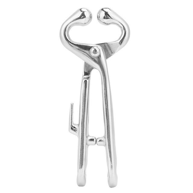 Clip de nariz de vaca, alicates de nariz de vaca de acero al carbono Alicates de nariz de ganado Alicates de anillo de nariz de vaca máxima confiabilidad