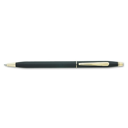 Cross Classic Century Satin - Cross Classic Century Ballpoint Twist-Action Pen, Black Ink, Medium
