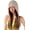 Off-white, variant on Women's Crochet Handmade Beanie Boho Tassel Skull Cap with Pearls Summer Beach Slouchy Hat Fashion