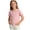 Pink, variant on Girls Short Sleeve T Shirts Kids Summer Crewneck Basic Tee Solid Color Casual Cotton Tunic Tops Workout Clothes (Yellow,7-8 Years)