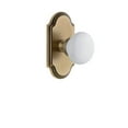 thumbnail image 5 of Grandeur Archyd_Psg_234 Arc Solid Brass Rose Passage Door Knob Set - Bronze, 5 of 6