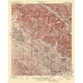 thumbnail image 3 of USGS 20x24 Black Modern Framed Museum Art Print Titled - La Crescenta California Quad - USGS 1939, 3 of 5