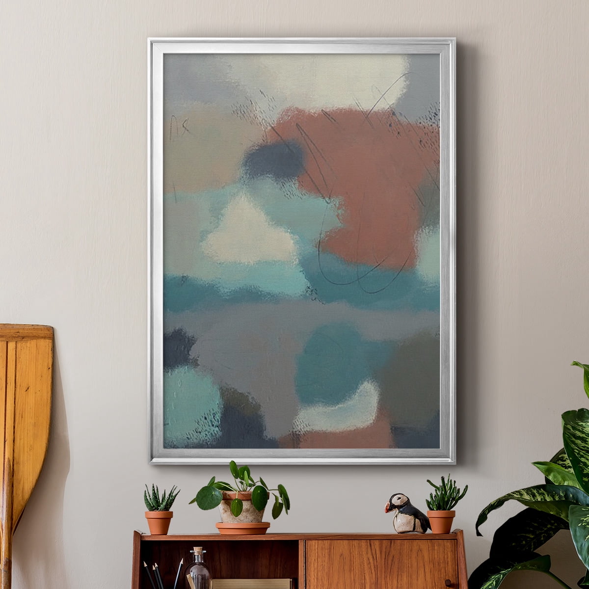 Floating By I Premium Framed Print, in Gold, Black, or Silver - Ready to Hang