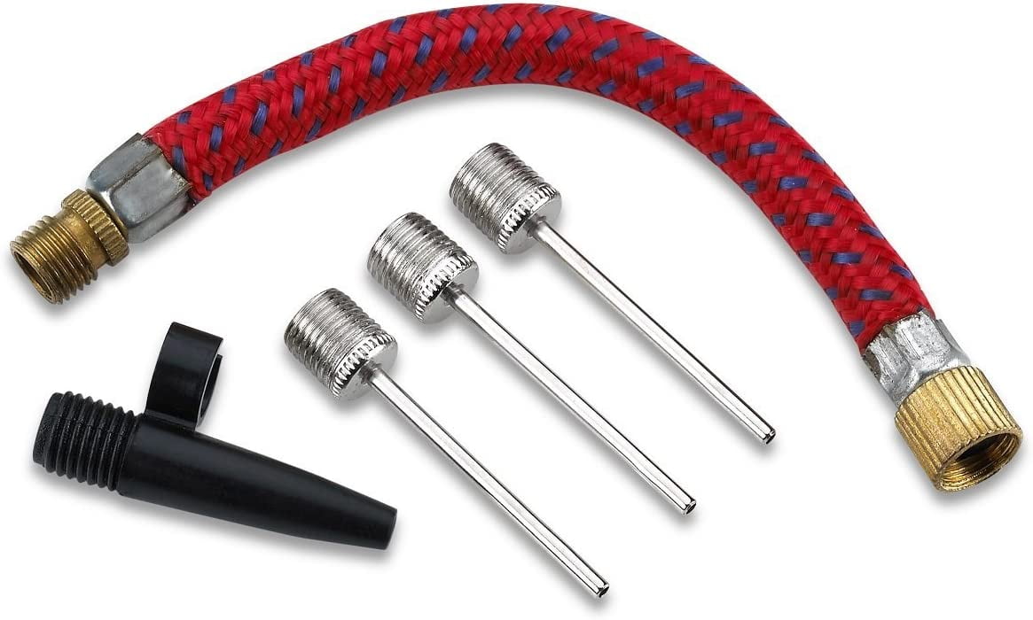 Katzco Inflation Kit Inflation Needles Set 6 Piece, Adapters and