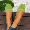 thumbnail image 5 of Tqyyweavej Women's Mesh Flats Slip On Closed Toe Dressy Mules Versatile Comfortable Breathable Ballet Shoes, Gifts for Women 36-43, 5 of 10
