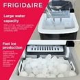 thumbnail image 3 of Frigidaire 26 lbs Countertop Ice Maker, Bullet Shaped Ice, Black Stainless Steel – OPEN BOX – Tested & Guaranteed, 3 of 5