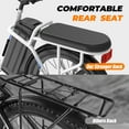thumbnail image 6 of COBIZI 350W Electric Scooter for Adults, Up to 15Miles Range&20MPH, 36V 5.2Ah Removable Battery, 20" Fat Tire Off-Road E Scooter with Basket&Seat, White, 6 of 10