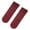 Wine, variant on Ljudmp 1Pair Women's Thickened Crew Socks Warm Fleece Lined Cuffed Thermal Mid Tube Socks Cushioned Winter High Stretchy Stay-up Socks Gold
