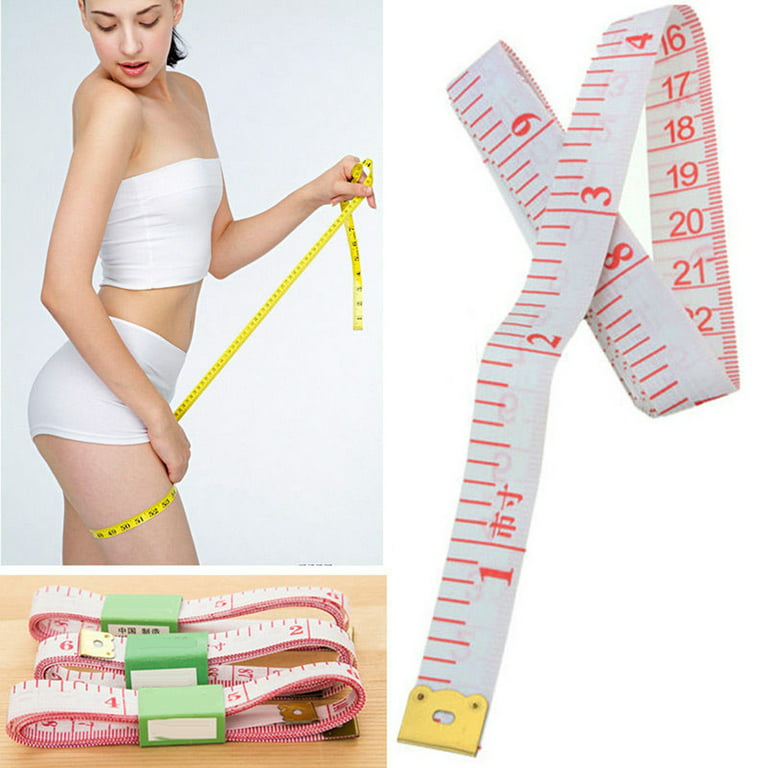 5Pcs 1.5m Body Measuring Ruler Sewing Tailor Tape Measure Soft