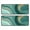 Teal Marble Gold-1, variant on Kitchen Rugs Sets Of 2,Teal Marble Gold Wave Pattern Anti Fatigue Kitchen Mat Rugs Non Slip Washable,Decorative Kitchen Floor Mats for Kitchen,Sink,Laundry,17"x47"+17"x47"